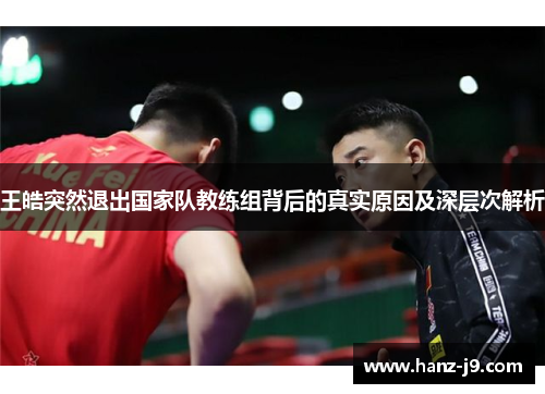 王皓突然退出国家队教练组背后的真实原因及深层次解析