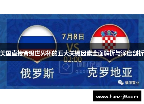 美国直接晋级世界杯的五大关键因素全面解析与深度剖析